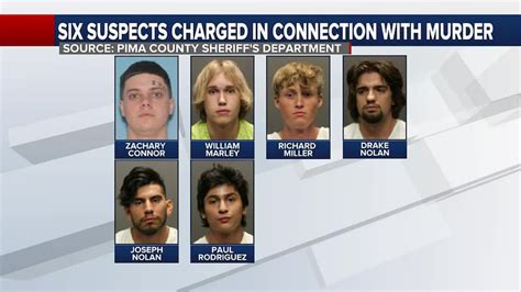 UPDATE: All six suspects charged in connection with 